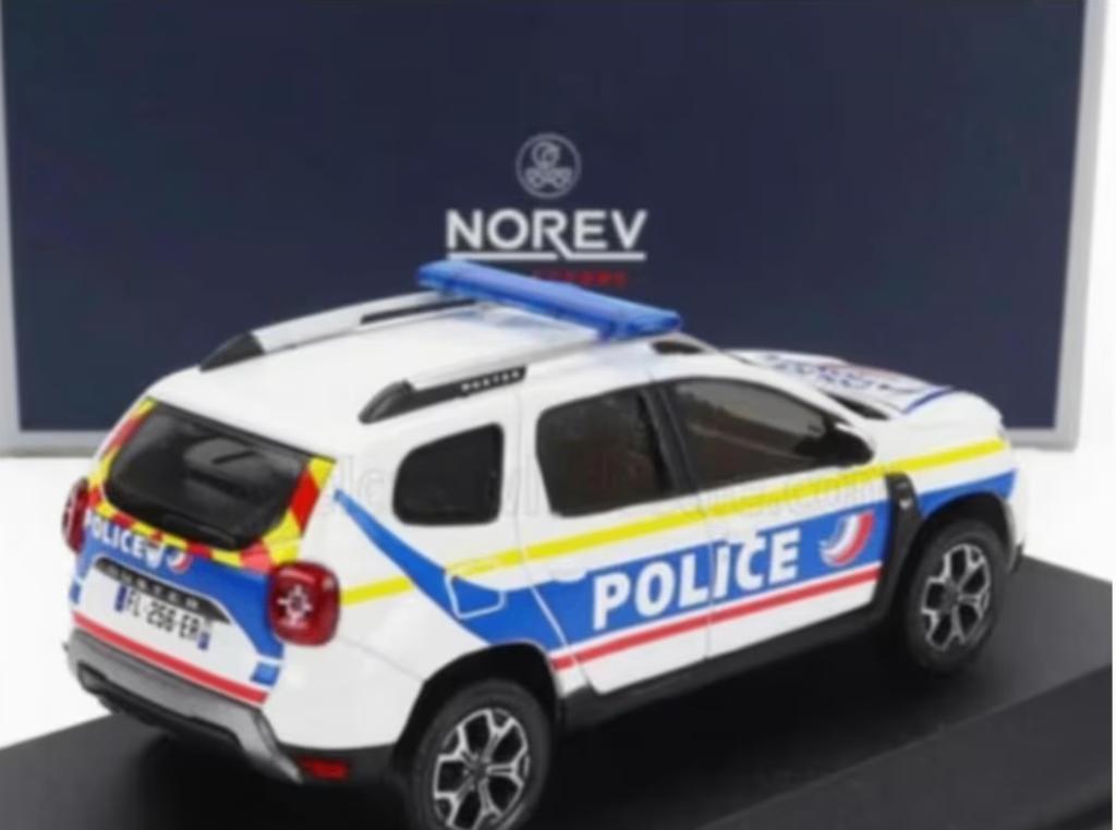 Dacia Duster 2021 Police Nat. Guadeloupe 1/43 NOREV 509027, Verzenden, Nieuw, Auto, Norev