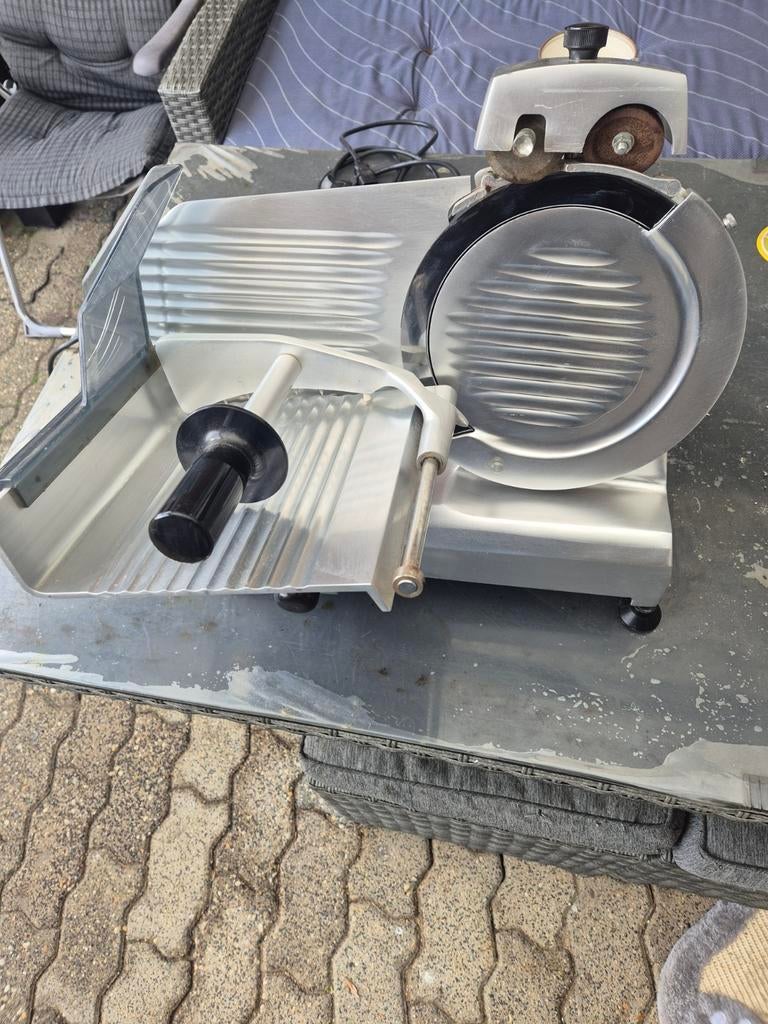 Professionele Vleessnijmachine - Mach SMGA, Witgoed en Apparatuur, Keukenmixers, Gebruikt, Minder dan 1 liter, 1 snelheid, Ophalen of Verzenden