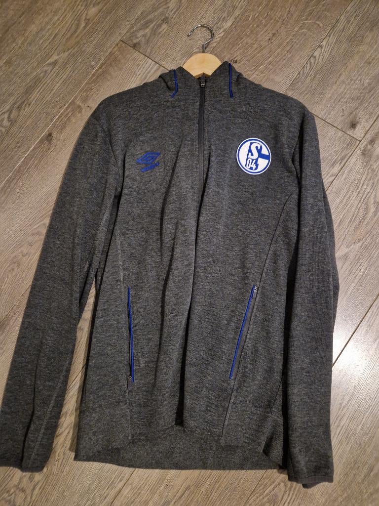 FC Schalke 04 Umbro vest, L, Ophalen of Verzenden, Zo goed als nieuw, Buitenlandse clubs, Shirt