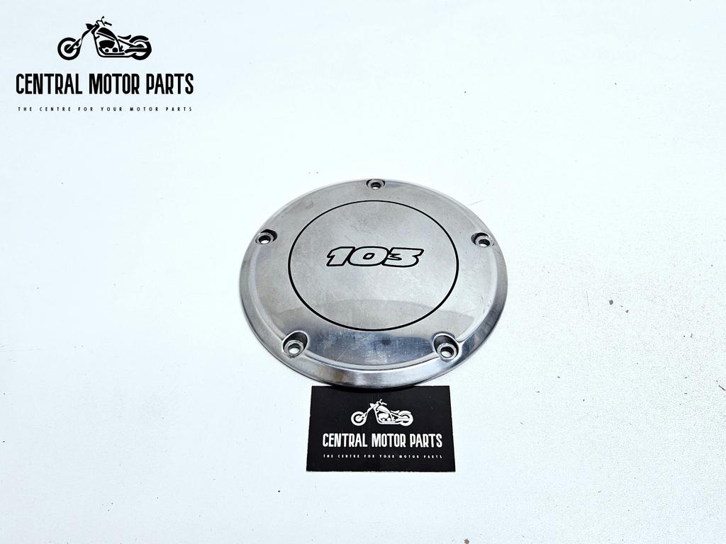 Derby Cover Twin Cam 103ci Polished 2000-2017, Niet ingevuld, Gebruikt, Niet ingevuld, Ophalen of Verzenden