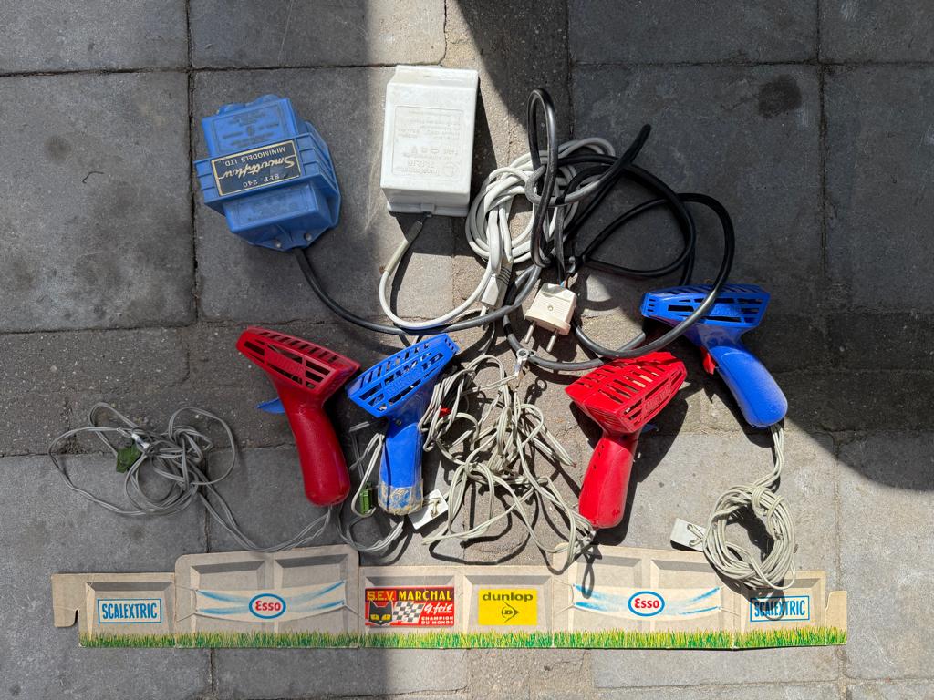 Vintage SCALECTRIX racebaan spullen, Gebruikt, Onderdelen, Elektrisch, Ophalen