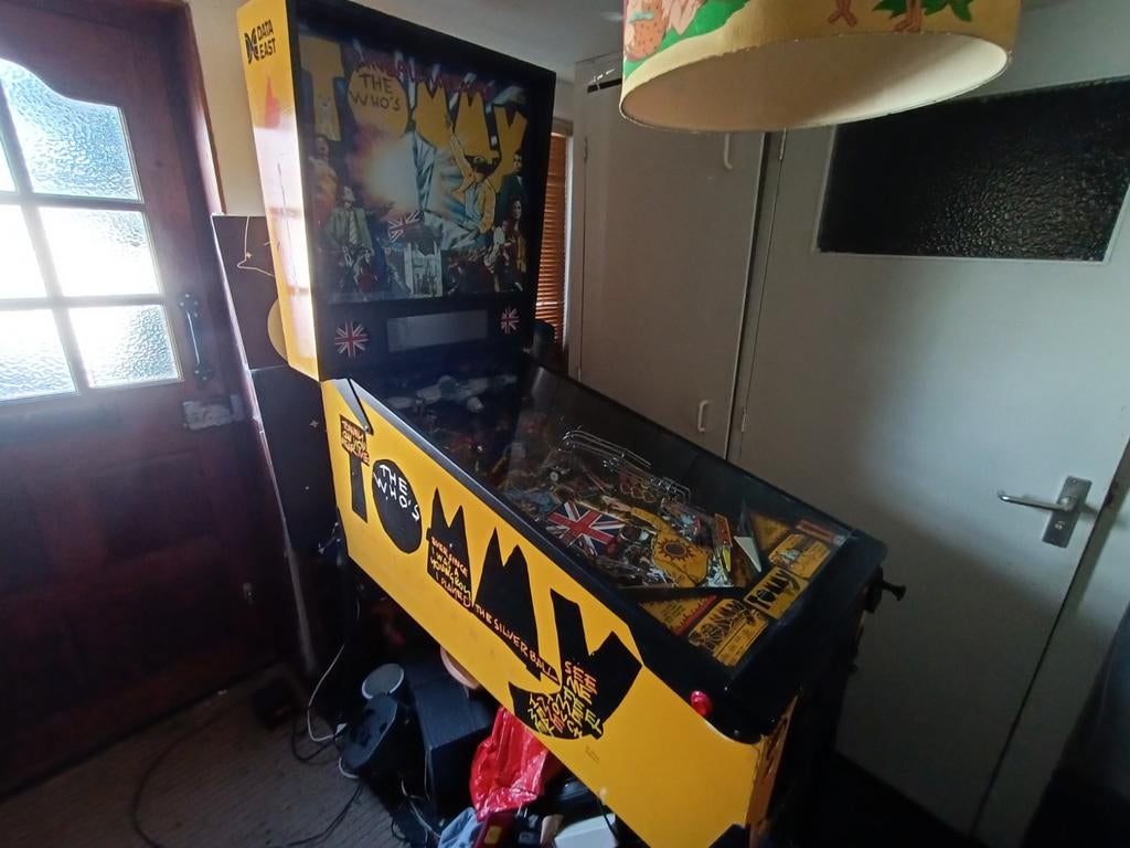 Flipperkast The Who's Tommy Pinball Wizard, Ophalen, Gebruikt, Elektronisch, Data East