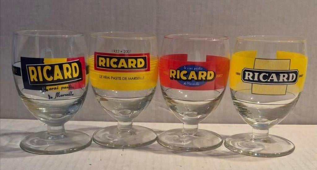 Ricard "75 jaar", Verzamelen, Glas en Borrelglaasjes, Ophalen of Verzenden, Nieuw