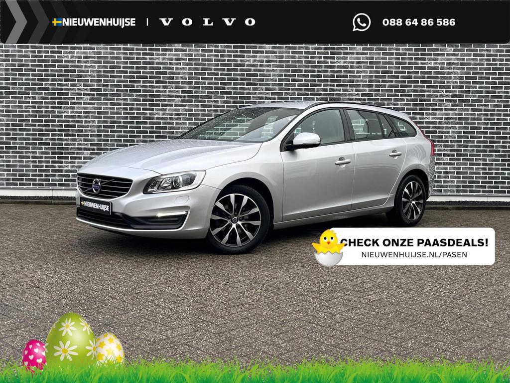 Volvo V60 1.5 T3 Polar+ Dynamic | Automaat | Bi-xenon koplam, Auto's, Volvo, 12 maanden, 4 cilinders, 152 pk, Startonderbreker