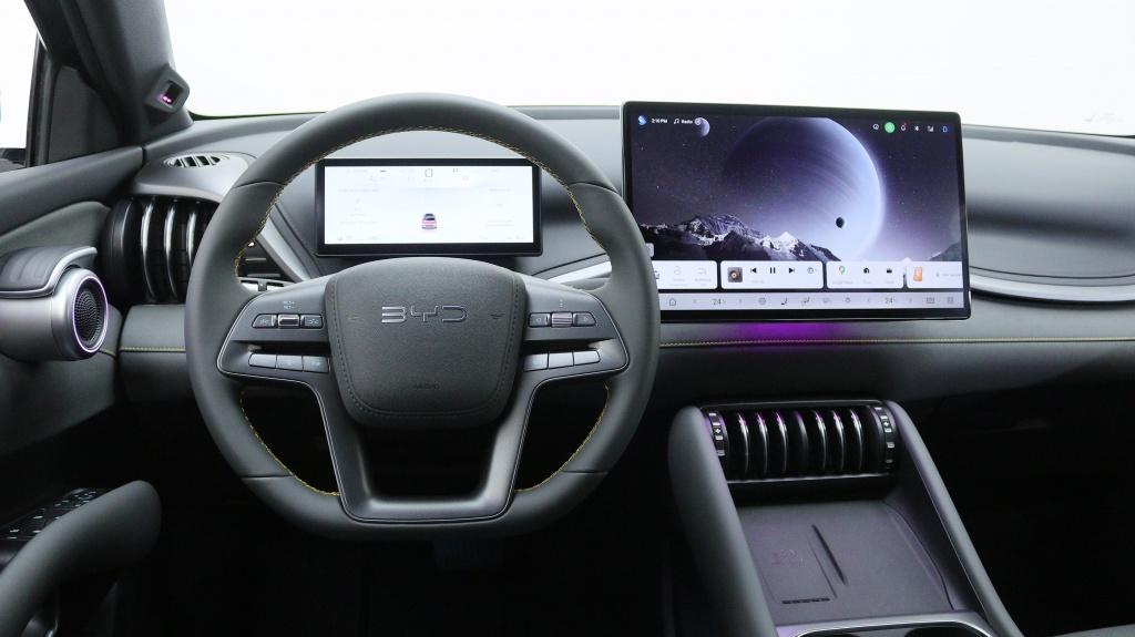 BYD Atto 3 EVO Design 74.8 kWh | Private Lease 685,- p.m. |, 0 cilinders, Zwart, Blauw, Leder