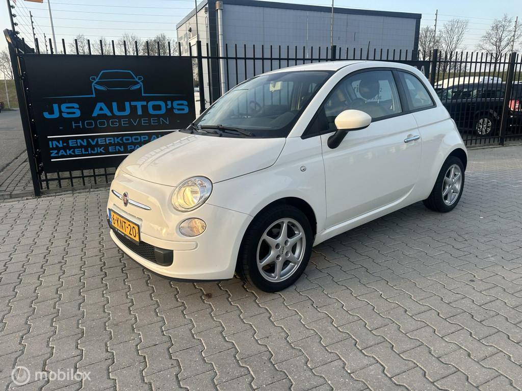 Fiat 500 1.0 TwinAir Pop kopeling not good, Euro 5, Gebruikt, 840 kg, Wit