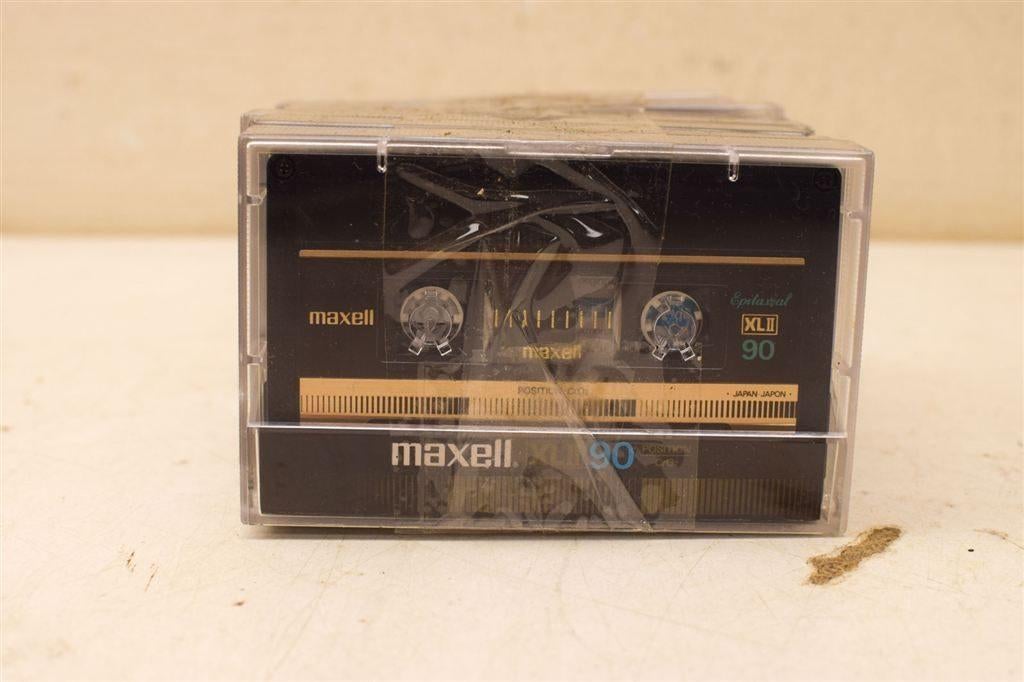 8 stuks Maxell Cassettebandjes 44575, Ophalen of Verzenden, Gebruikt, Overige genres, 1 bandje