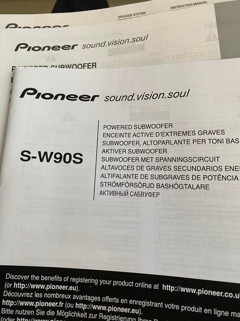 Pioneer Surroundsystem, Ophalen of Verzenden, Gebruikt, Audio