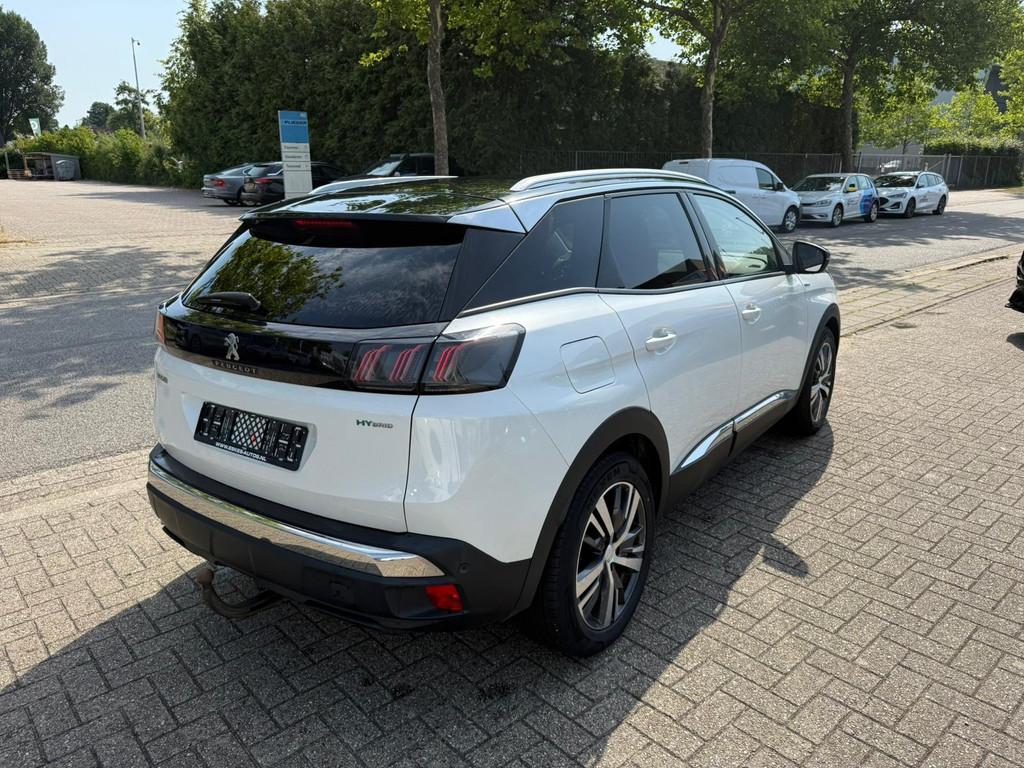 Peugeot 3008 1.6 HYbrid 225 Blue Lease Allure, Navi Inc BTW, 4 cilinders, Wit, Bedrijf, Grijs