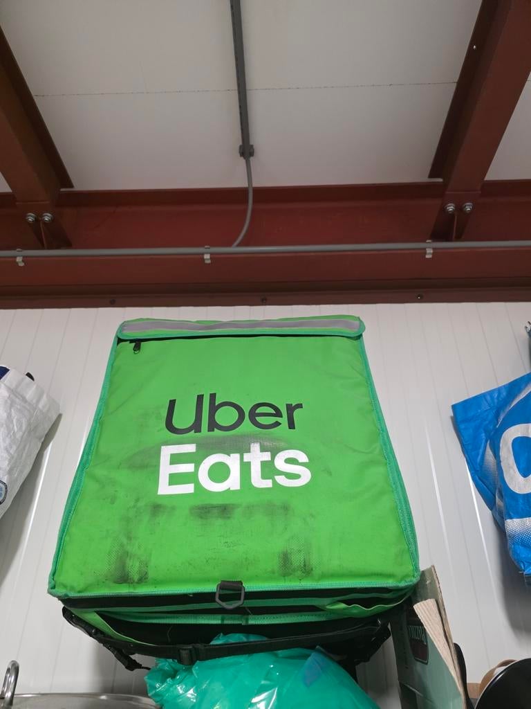 Uber Eats Warmhoud Rugzak, Sieraden, Tassen en Uiterlijk, Tassen | Rugtassen, 40 cm of meer, Gebruikt, Ophalen of Verzenden, Overige merken