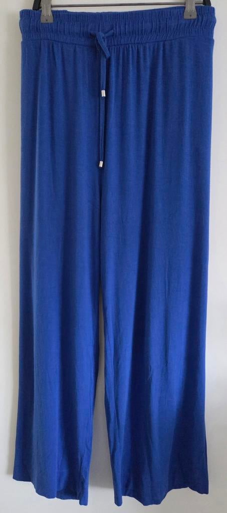 Broek met rechte pijp van Via Appia Due  in maat: 48, Kleding | Dames, Grote Maten, Blauw, Ophalen of Verzenden, Zo goed als nieuw