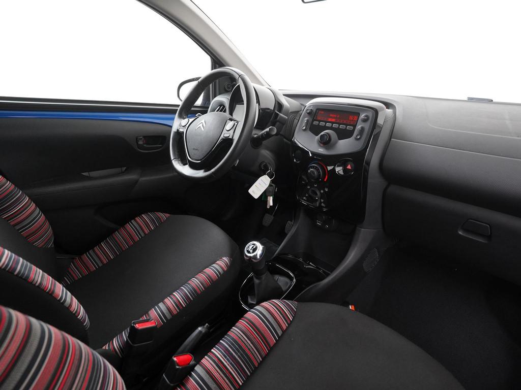 Citroen C1 1.0 VTi Feel | Airco | Bluetooth | Lichtmetalen V, Voorwielaandrijving, 12 maanden, Stof, Gebruikt