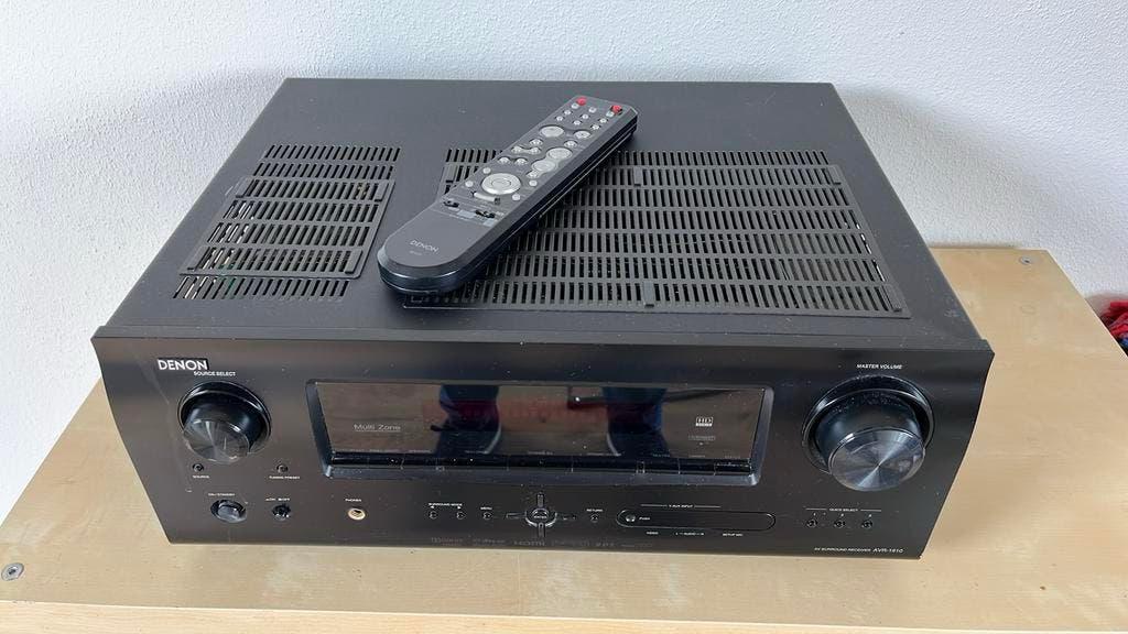 Denon AVR-1910 voor reparatie of onderdelen, Audio, Tv en Foto, Ophalen, Denon, Niet werkend, 120 watt of meer