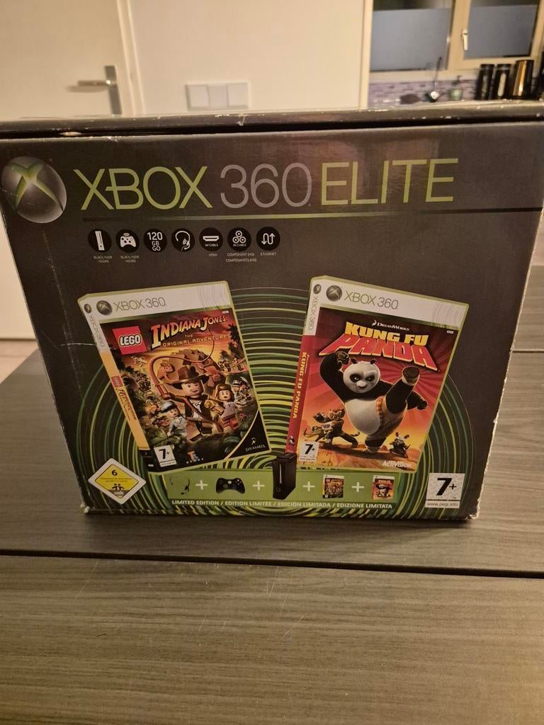 Xbox 360 Elite Compleet met 10 Spellen en 3 Controllers, Spelcomputers en Games, Spelcomputers | Xbox 360, Ophalen