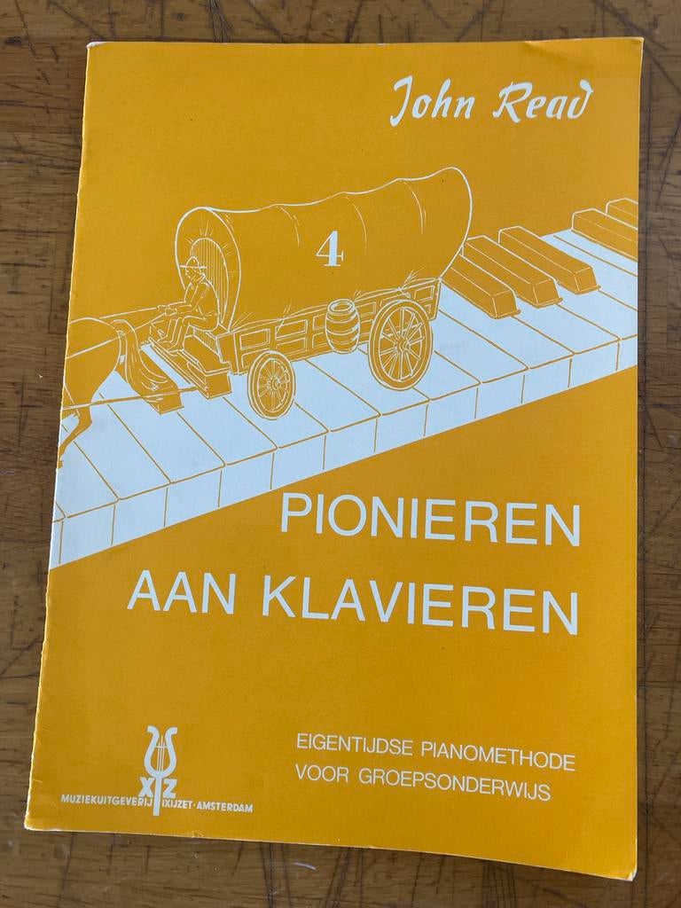 John Read: Pionieren aan Klavieren 4, Gebruikt, Overige genres, Les of Cursus, Ophalen of Verzenden