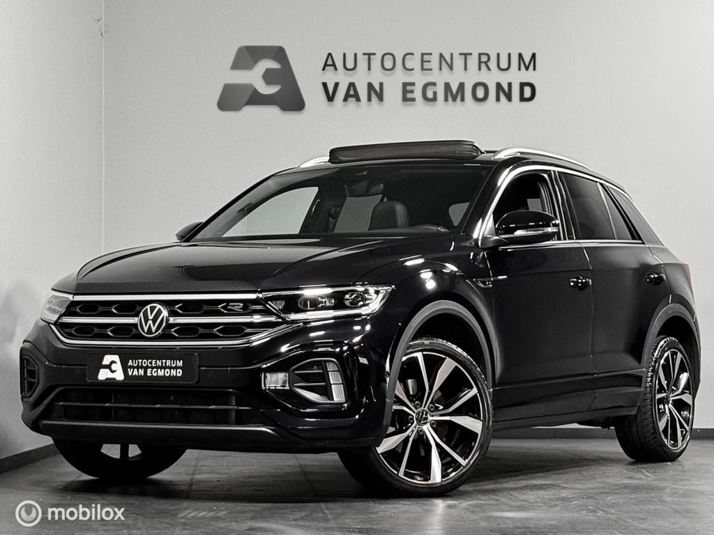 Volkswagen T-Roc 1.5 TSI 2X R-LINE | PANO | AD. CRUISE | VOL, 4 cilinders, 150 pk, Zwart, Bedrijf
