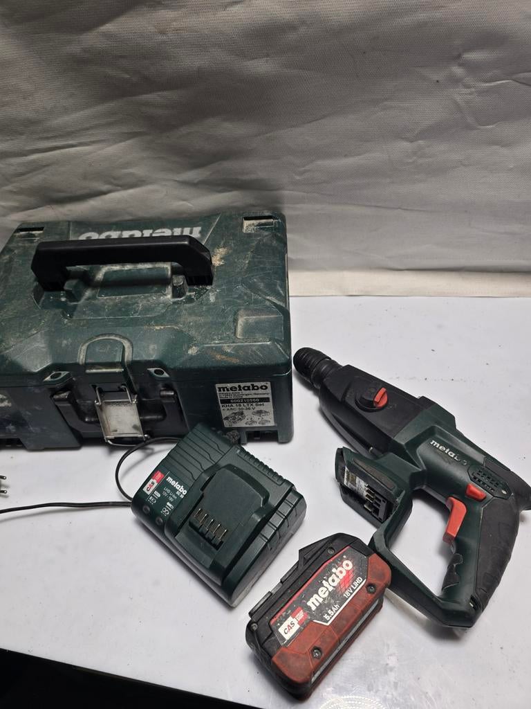 Metabo Accu Combihamer Kha 18 LTX boormachine breekhamer SDS, Ophalen of Verzenden, Metabo, N.v.t, N.v.t