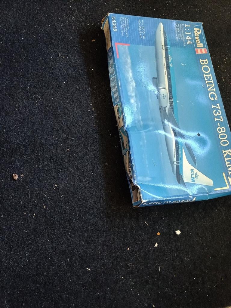 Revell Boeing 737-800 KLM modelbouwdoos 1:144, Ophalen of Verzenden, 1:72 tot 1:144, Revell