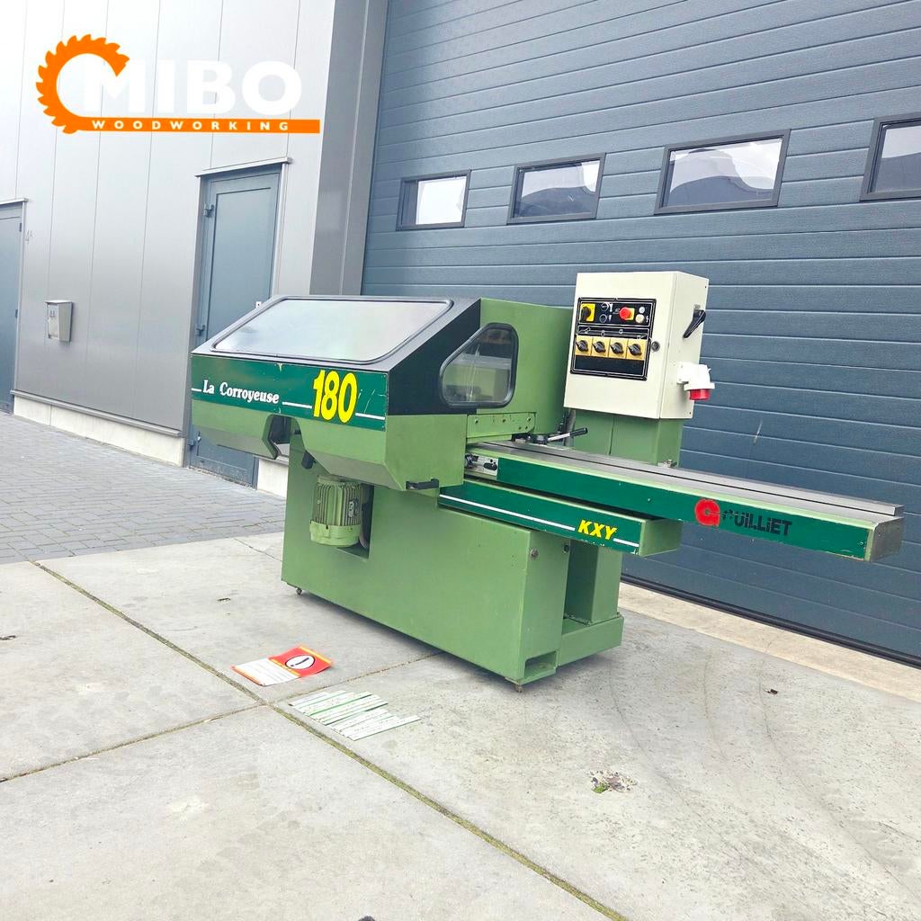 Guilliet 4zijdige schaafbank tersa koppen ** compleet ** gar, Doe-het-zelf en Verbouw, Ophalen of Verzenden, Zo goed als nieuw