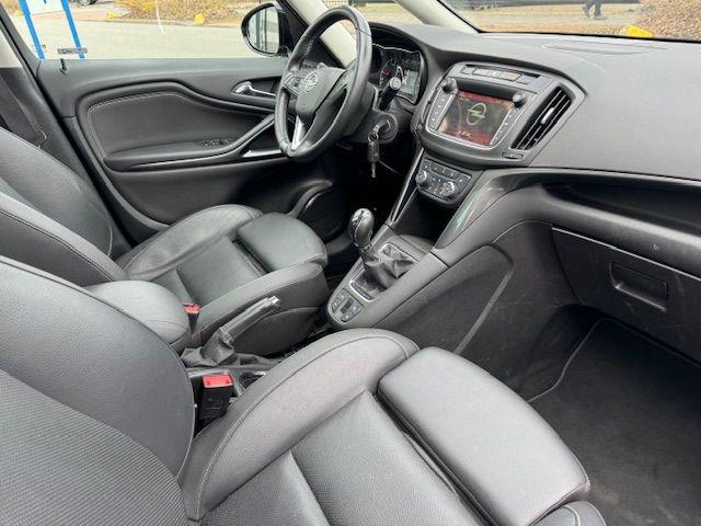 Opel Zafira 1.4 Turbo Business Executive+ 7persoons 119.000k, Auto's, Opel, Gebruikt, 4 cilinders, Blauw, 7 stoelen