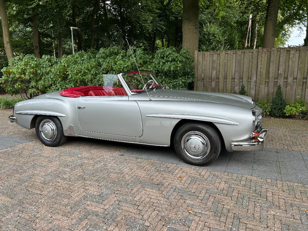 Mercedes 190SL, Auto's, Achterwielaandrijving, Cabriolet, Overige kleuren, 1900 cc