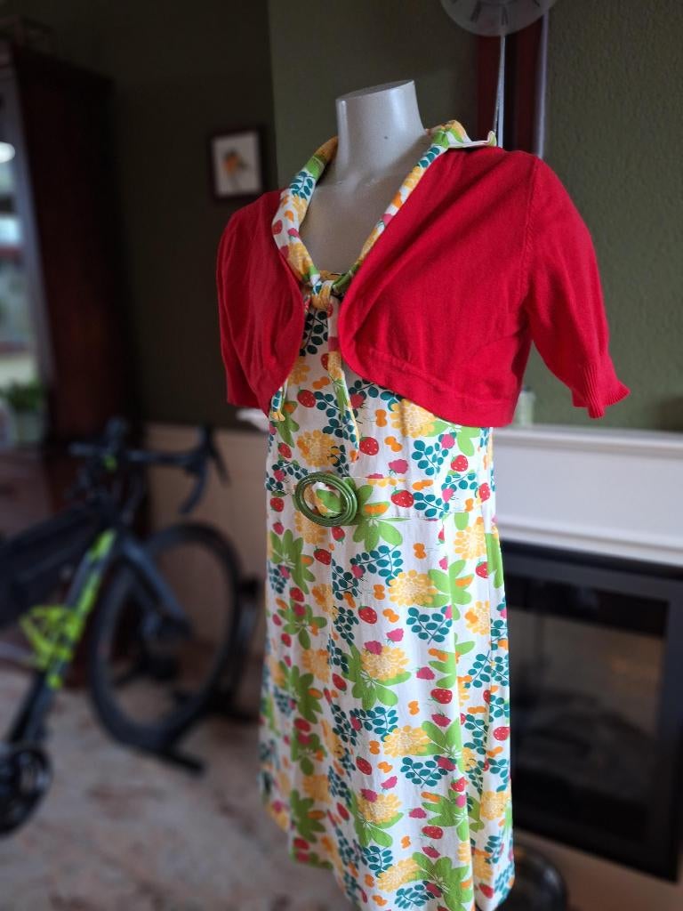 Margot MWM jurk en Banned Apperel bolero XXL, Kleding | Dames, Jurken, Verzenden, Maat 46/48 (XL) of groter, Zo goed als nieuw