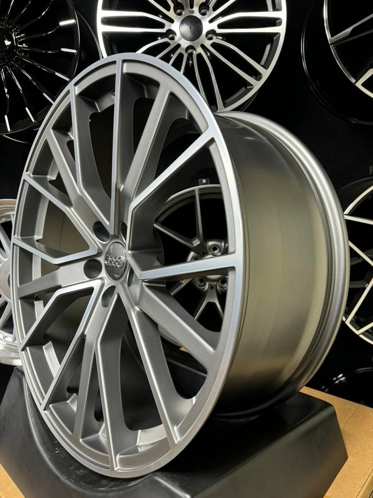 21 inch velgen voor Audi RS6 look 5x112 A6 A7 A8 Q3 Q5 ETRON, Velg(en), Nieuw, Personenwagen, 21 inch