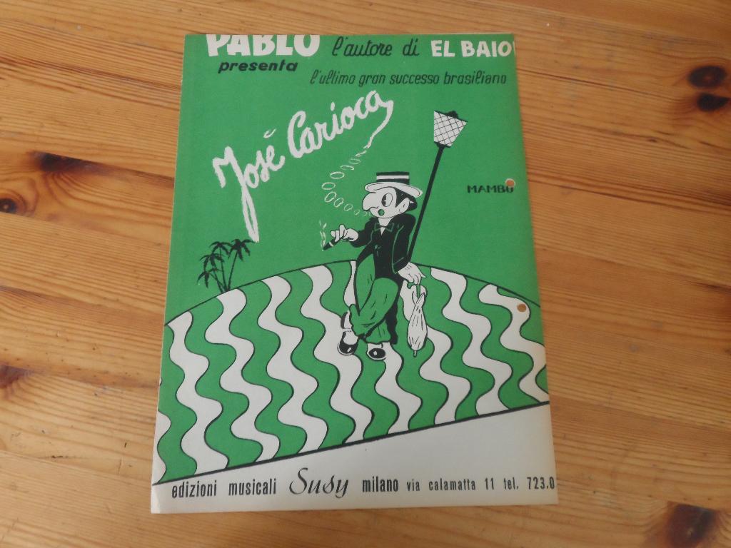 Jose carioca - pablo / clara / carrasco, Zang, Gebruikt, Ophalen of Verzenden, Artiest of Componist