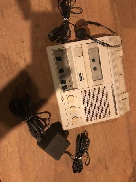 mini cassette recorder player dictafoon Philips, Ophalen of Verzenden, Enkel, Philips