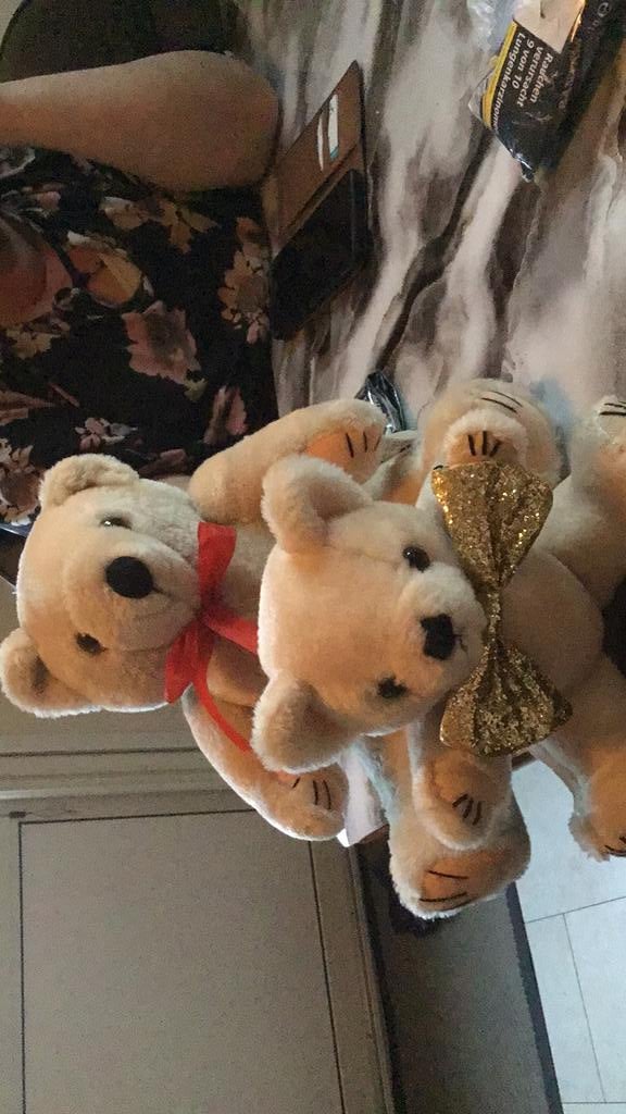 Beren jaren 70/80, Verzamelen, Ophalen of Verzenden, Zo goed als nieuw, Stoffen beer, Overige merken