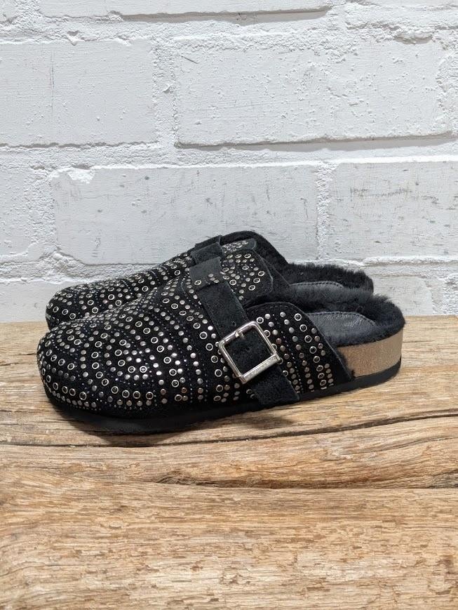 EST'SEVEN - Leren klompen - mules maat 37 - Nieuw €130, Kleding | Dames, Schoenen, Zwart, Nieuw, X, EST'SEVEN