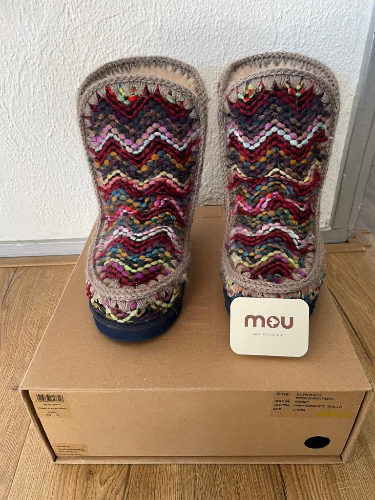 Mou eskimo winterlaars maat 37, Kleding | Dames, Schoenen, Ophalen, Hoge laarzen, Overige kleuren, Zo goed als nieuw