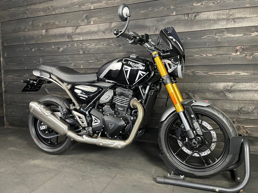 Triumph SPEED 400 STYLE PHANTOM BLACK A2 (bj 2026), Bedrijf, 398 cc, 12 t/m 35 kW, Naked bike