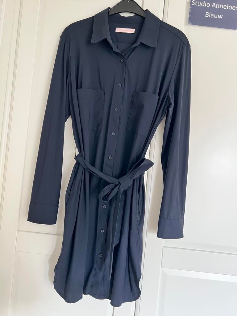 Studio anneloes loopy tuniek blouse XL donkerblauw travel, Blauw, Maat 46/48 (XL) of groter, Ophalen of Verzenden, Zo goed als nieuw