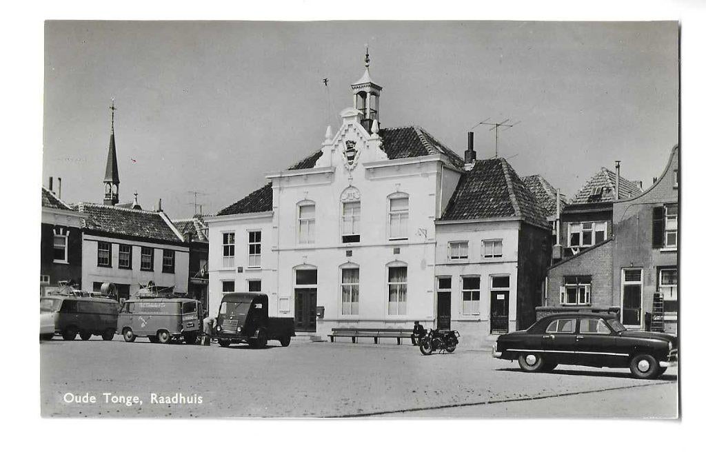 oude tonge  overflakkee  automobielen, Ophalen of Verzenden, 1940 tot 1960, Gelopen, Zuid-Holland