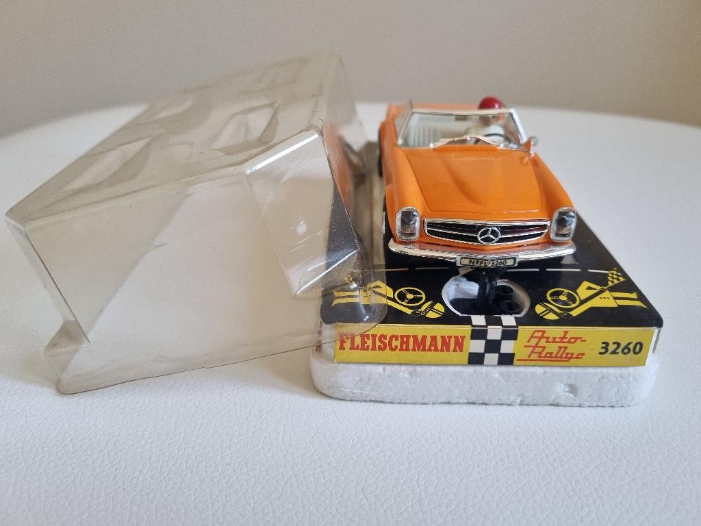 Fleischmann 3260 Mercedes 250SL oranje, NIEUW met OVP, Ophalen of Verzenden, Nieuw, Elektrisch, Fleischmann
