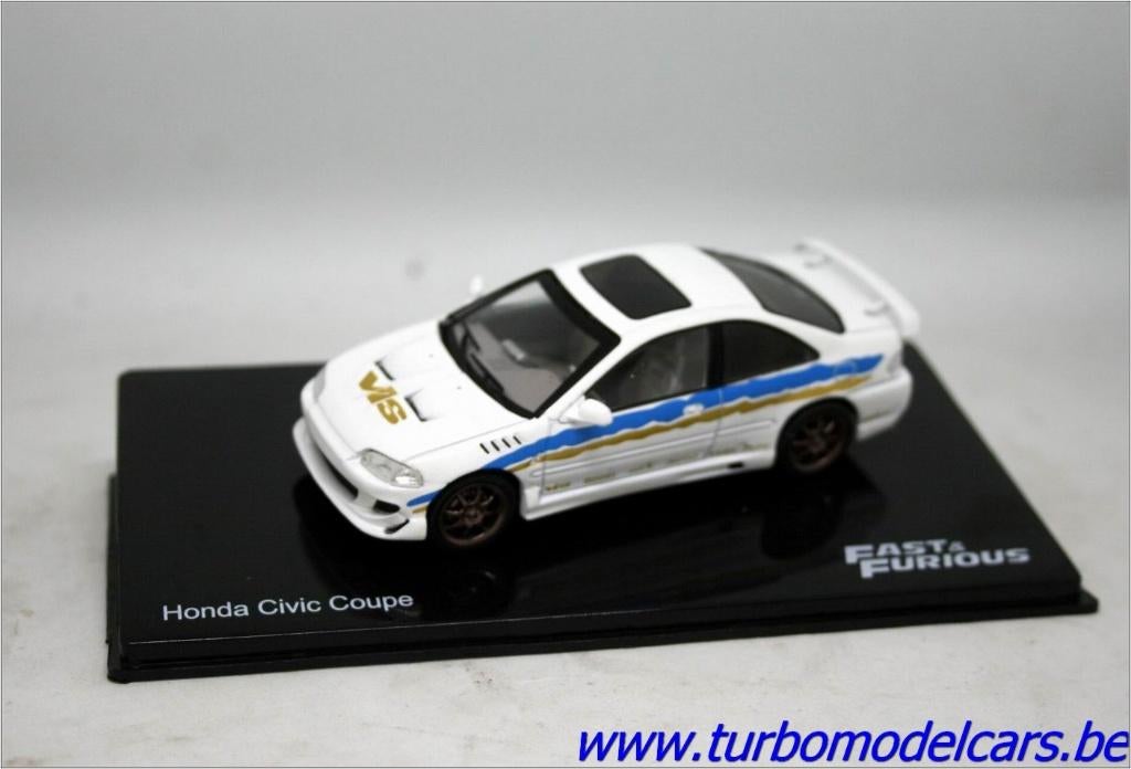 Honda Civic Coupé 1/43 Altaya Fast & Furious, Ophalen of Verzenden, Nieuw, Auto, Overige merken