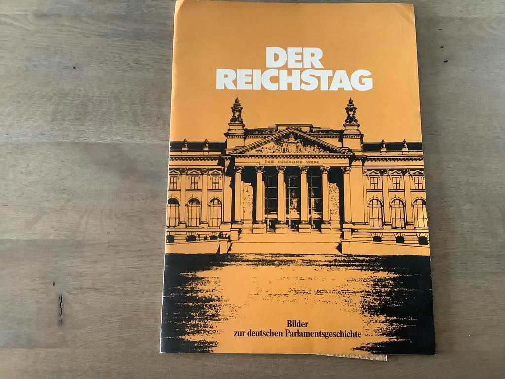 Der Reichstag : Bilder zur deutschen Parlamentsgeschichte, Ophalen of Verzenden, 20e eeuw of later, Zo goed als nieuw