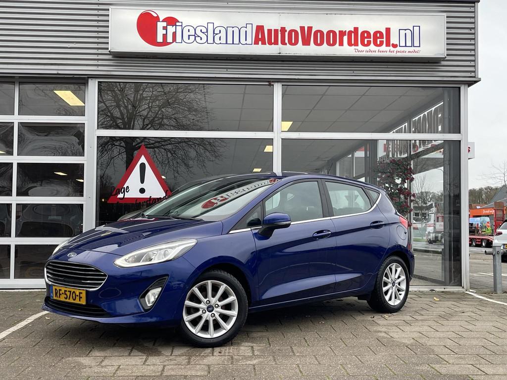 Ford Fiesta 1.0 EcoBoost Titanium /Adaptive Cruise/Clima/Nav, Voorwielaandrijving, Euro 6, 580 kg, Met garantie (alle)