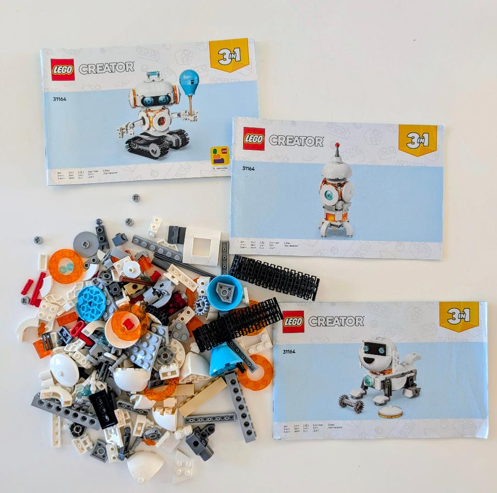 LEGO Creator 3in1 Ruimterobot, Lego, Ophalen of Verzenden, Nieuw, Compleet