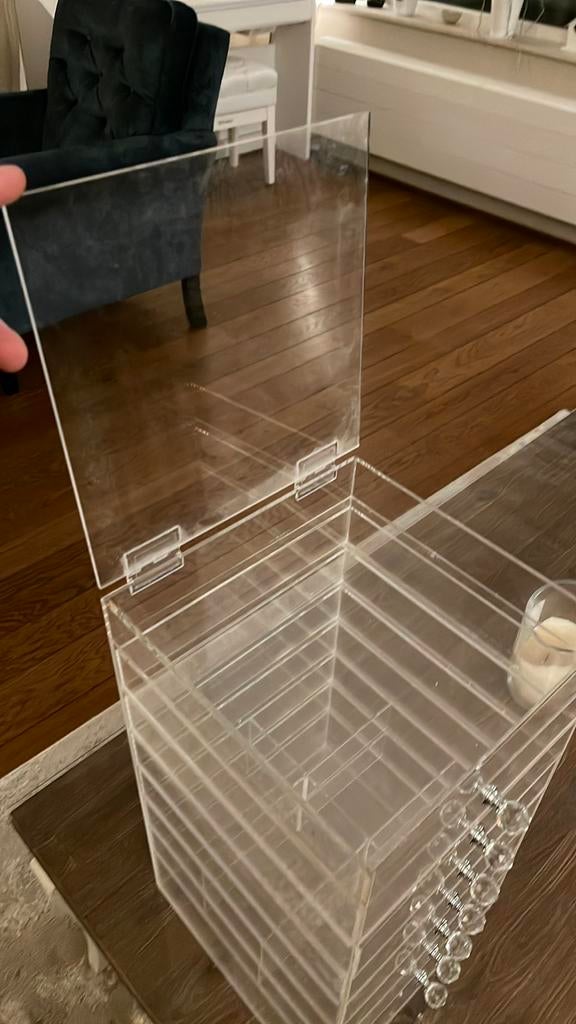 Handige makeup/sieraden organizer met lades, Ophalen, Gebruikt