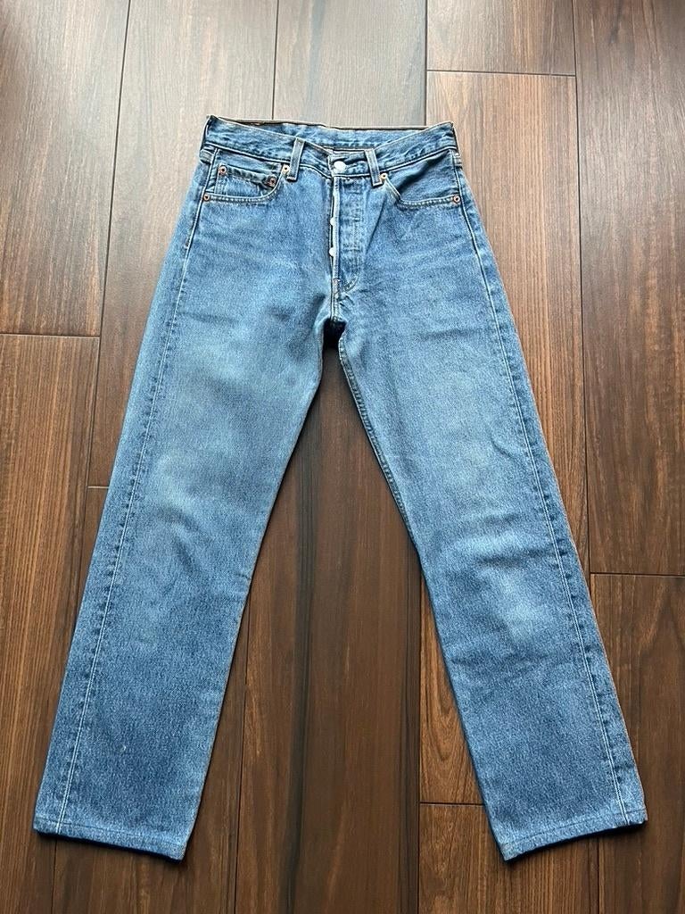 Levi's 501, Blauw, Ophalen of Verzenden, Zo goed als nieuw, W27 (confectie 34) of kleiner