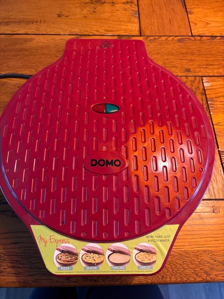 Domo My Express Pizza Maker - Gebruikt maar werkt goed, Ophalen, Gebruikt