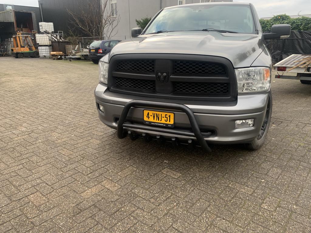 Dodge Ram Bullbar Pushbar Zwart, Ophalen of Verzenden, Niet ingevuld, Niet ingevuld, Niet ingevuld