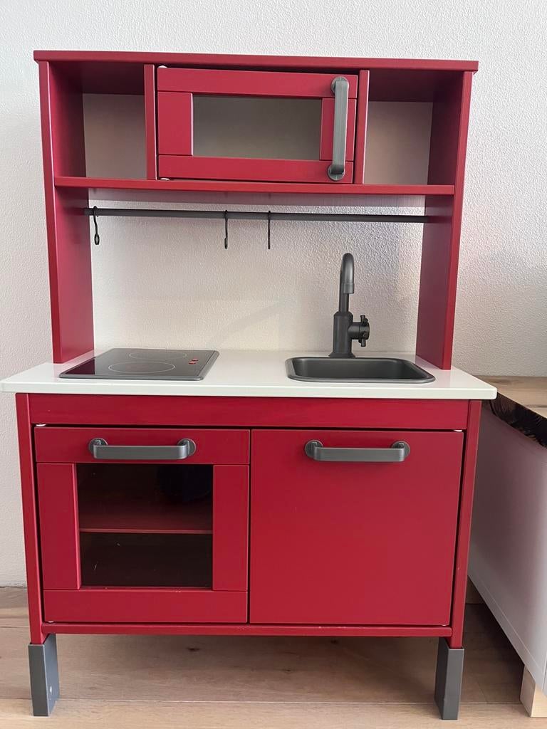 Ikea Duktig keuken rood, Ophalen, Gebruikt