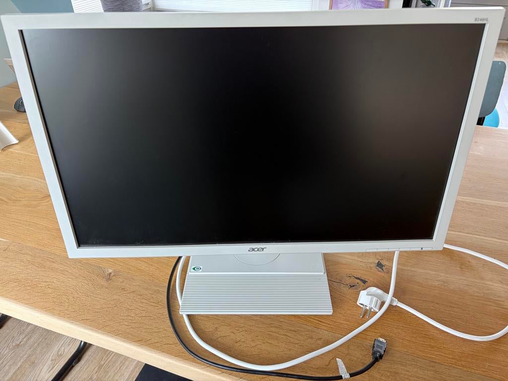 Acer monitor 24 inch, Computers en Software, Monitoren, Ophalen, HD, In hoogte verstelbaar, 60 Hz of minder