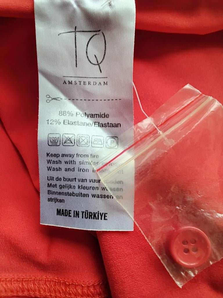 Jumpsuit XL TQ AMSTERDAM, Kleding | Dames, Jumpsuits, Maat 42/44 (L), Nieuw, Rood, Tq amsterdam