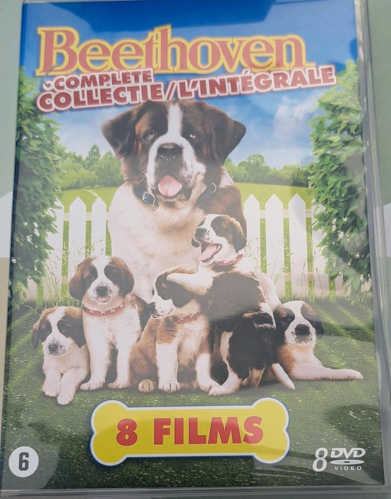 Beethoven Complete Collectie - 8 Films op 8 DVD's, Ophalen, Boxset, Zo goed als nieuw, Komedie