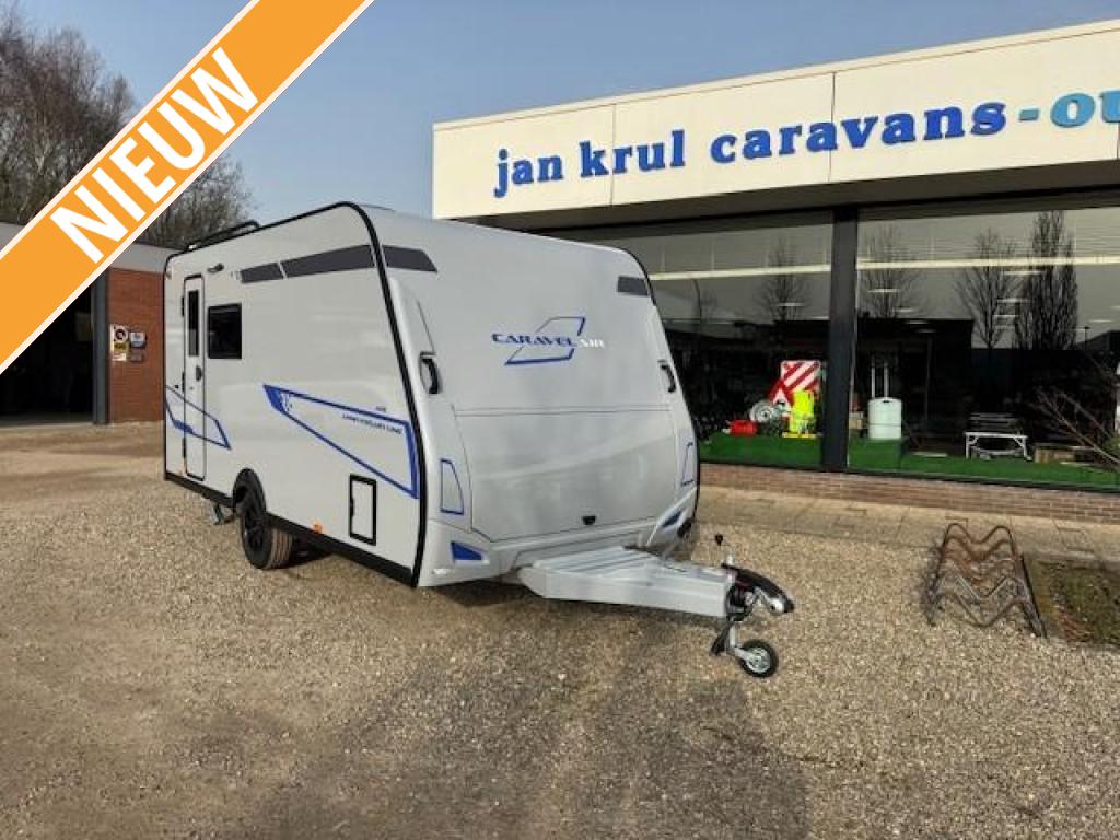 Caravelair Sport Line 420 Anniversary Line voorjaarsmodel, Schokbreker, Bedrijf, Treinzit, Tot en met 3