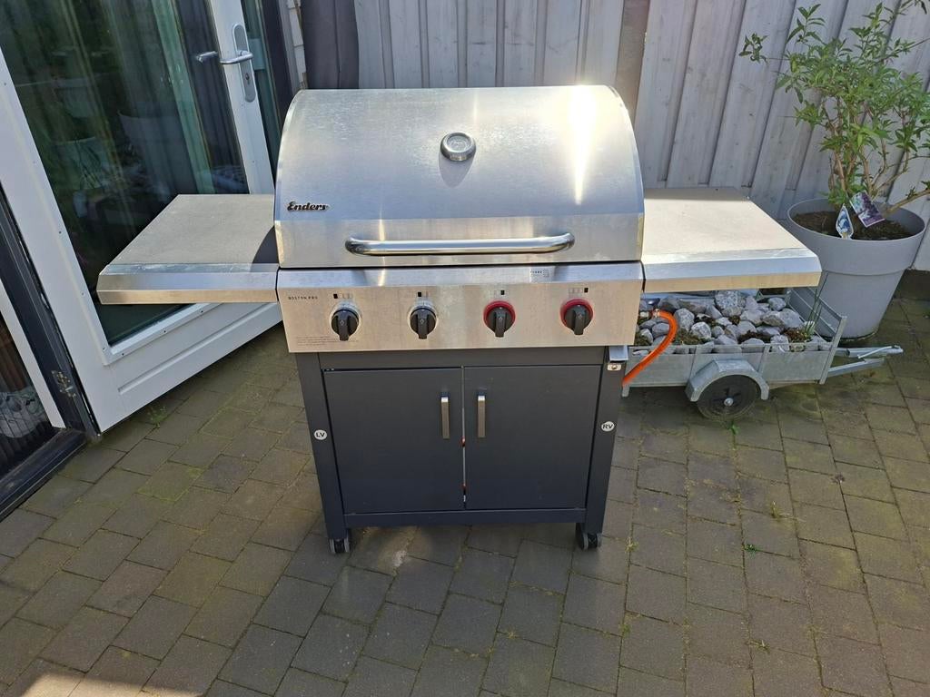 Grote gasbarbecue, Ophalen, Gebruikt